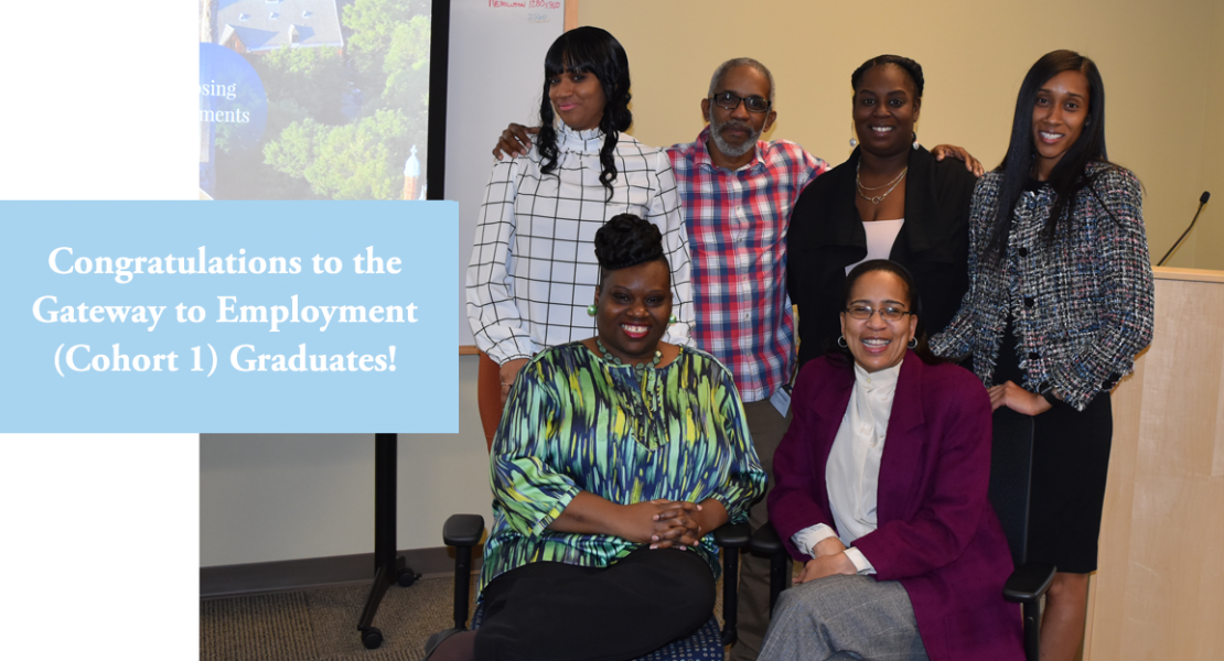 Congrats Gateway to Employment Graduates